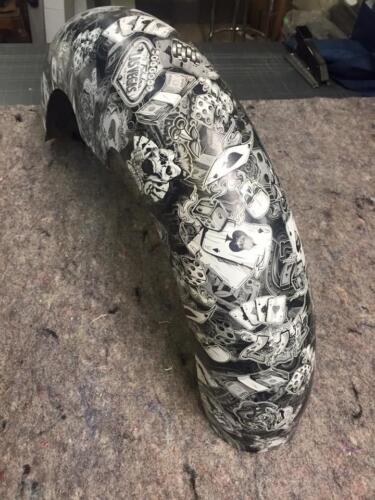 Motorcycle Parts Hydrodipped